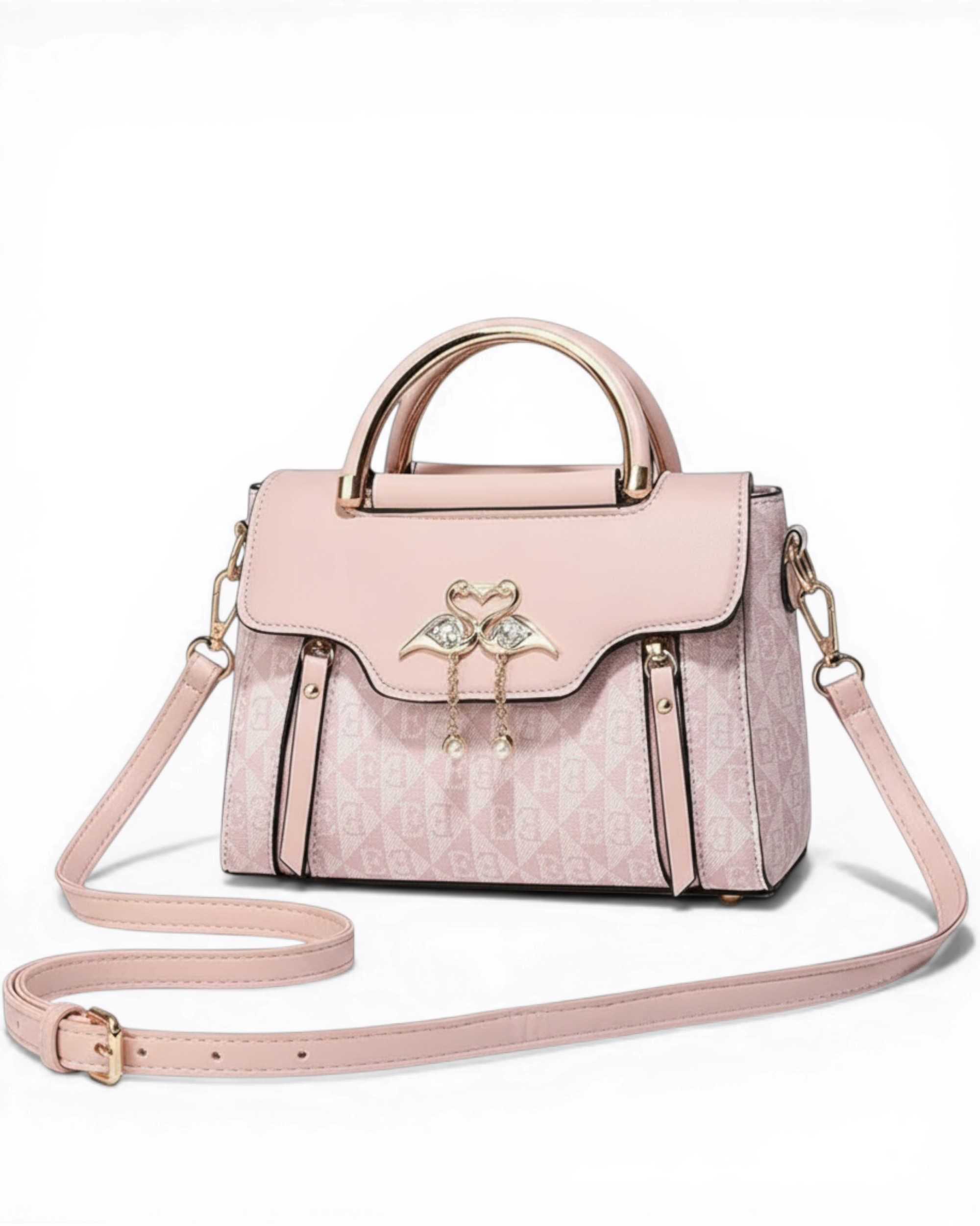 Women's Handbag Embossed PU Leather Casual Crossbody Bag