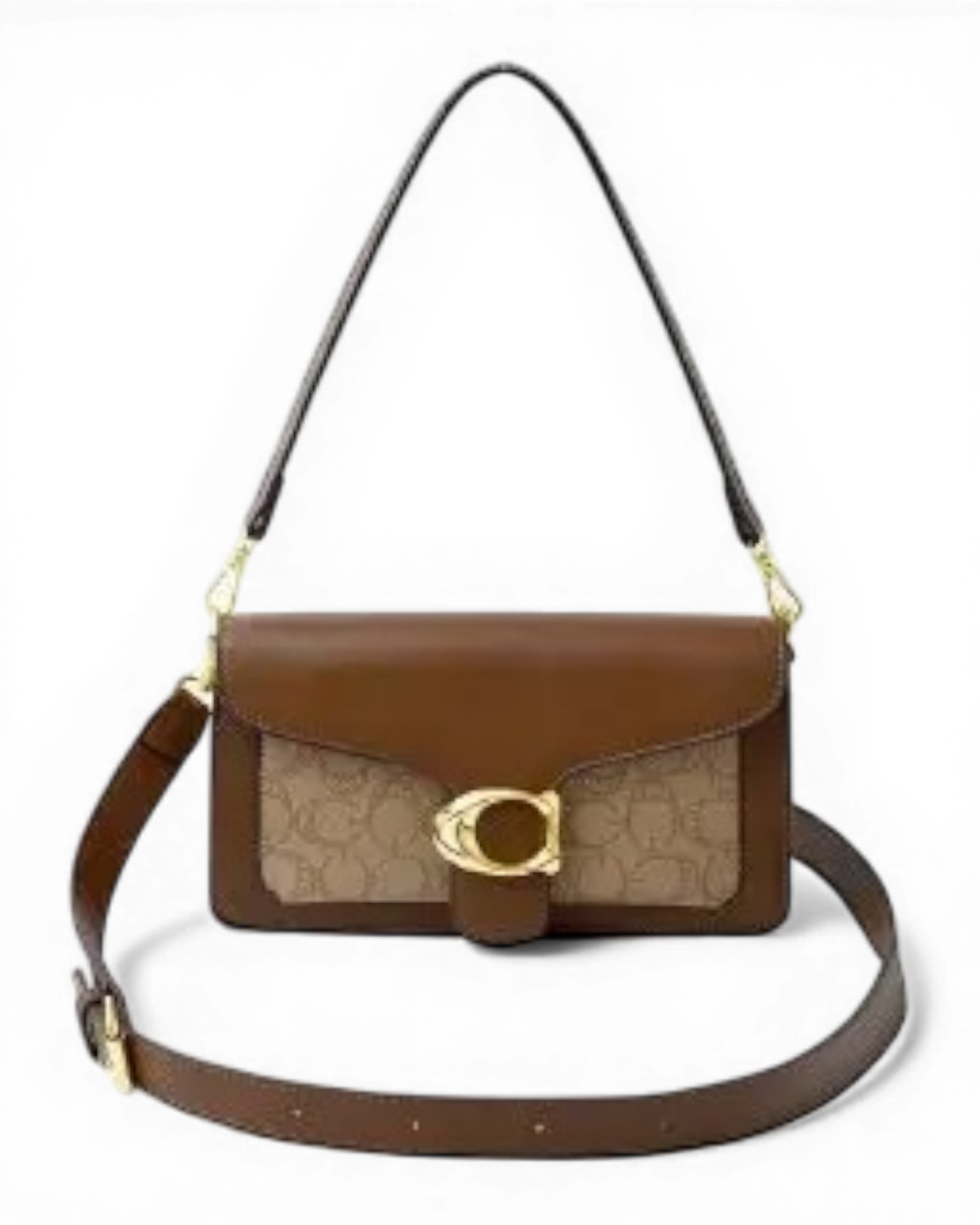 Women's Suede Crossbody Bag Chic Retro Style Multi Functional Handbag