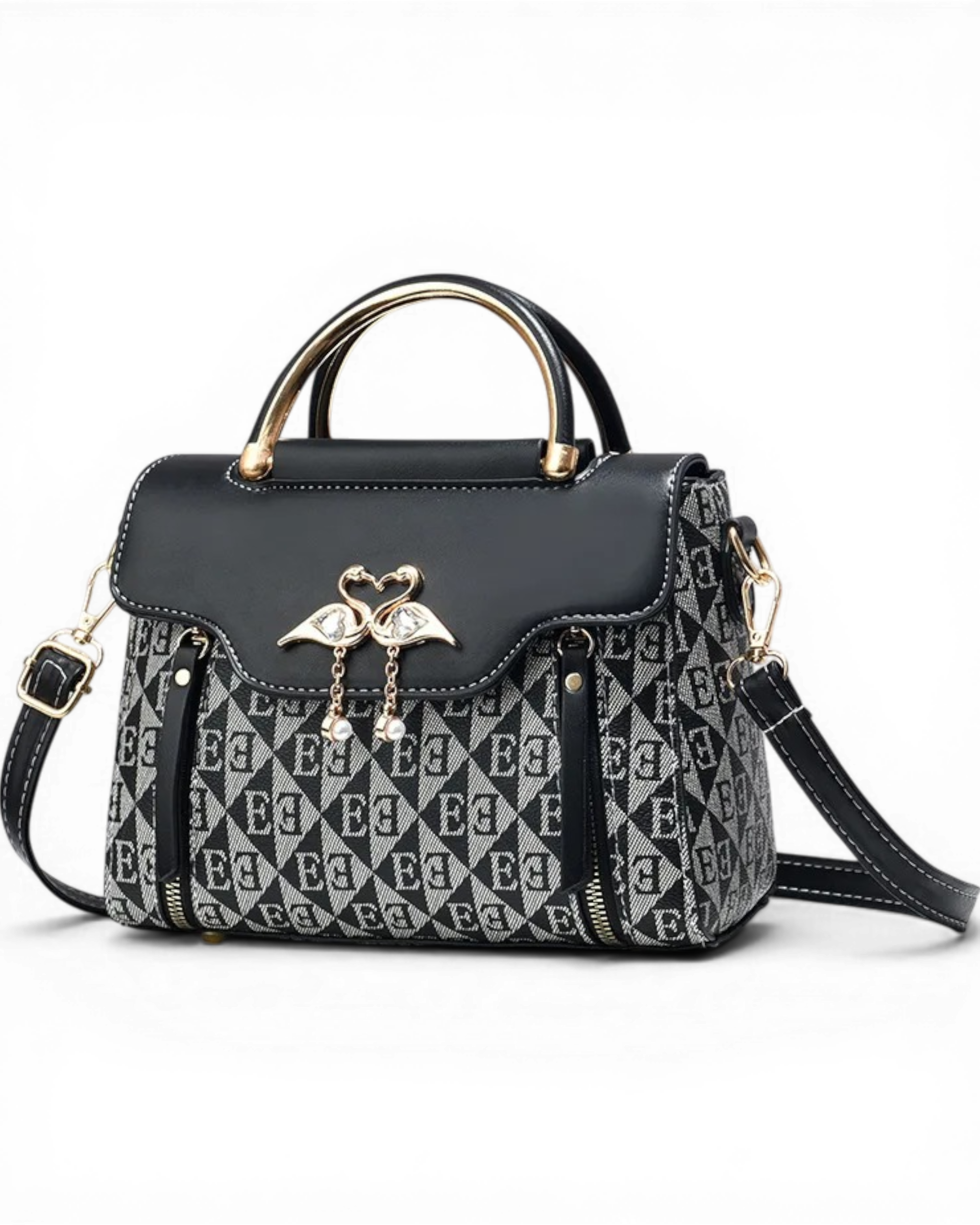 Women's Handbag Embossed PU Leather Casual Crossbody Bag