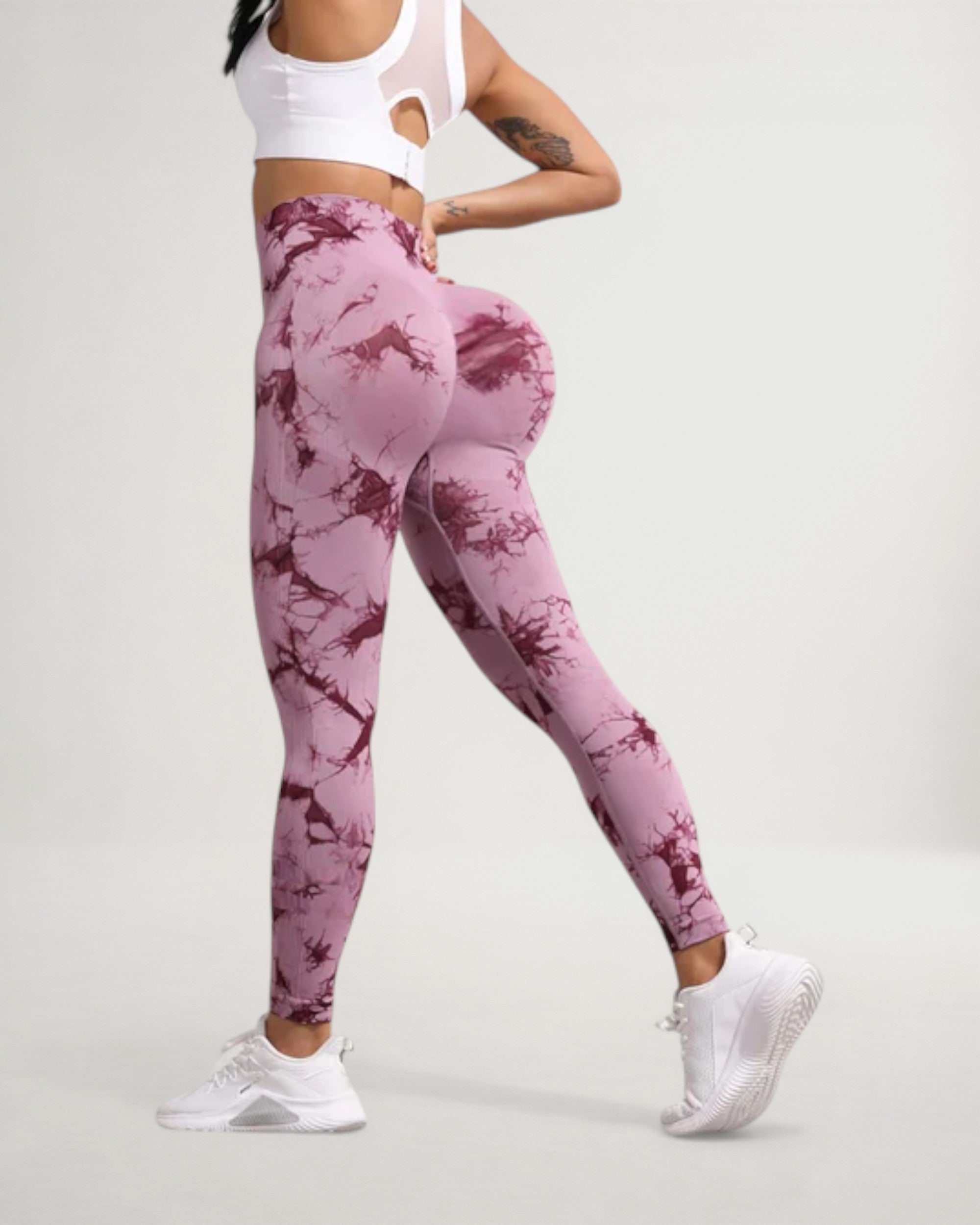 Women's Yoga Pants | High-Waisted Tie-Dye Leggings